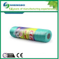 Spunlace Nonwoven Cleaning Limpando Rags 22 * ​​35cm VERDE